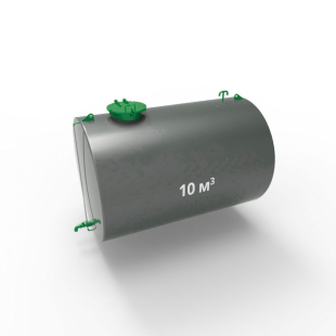 Резервуар (емкость) РГД (РГСД) 10 м3 горизонтальный стальной двустенный